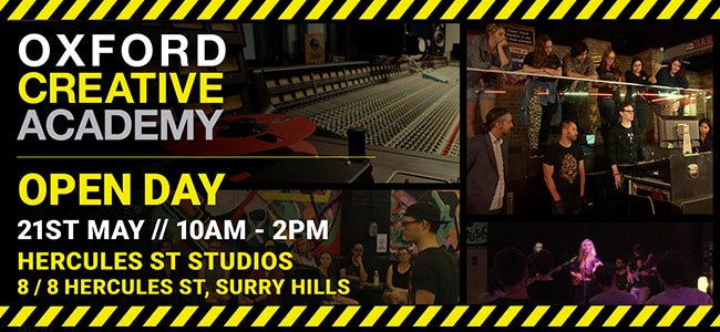Learn About The Music Industry At The Oxford Creative Academy - Open Day Registrations Available Now