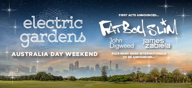 Electric Gardens Festival featuring Fatboy Slim is ON SALE NOW!