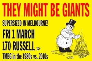 AN EVENING WITH THEY MIGHT BE GIANTS (USA) - 1980's vs 2010's