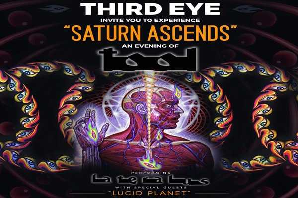 Saturn Ascends: An evening of TooL - THIRD EYE perform 'Lateralus'